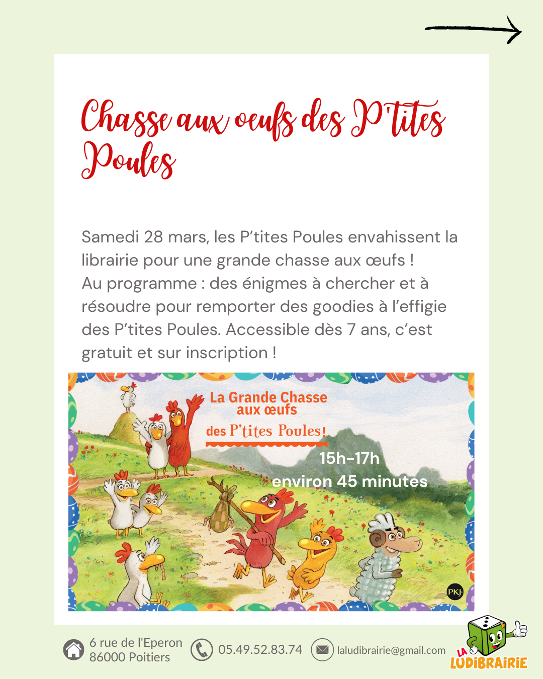 Planning d'animations mars 2026