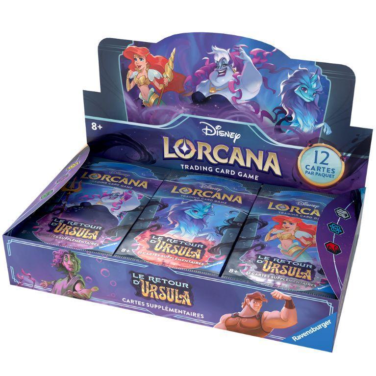 Display 24 boosters - Lorcana chapitre 4 - Le retour d'Ursula